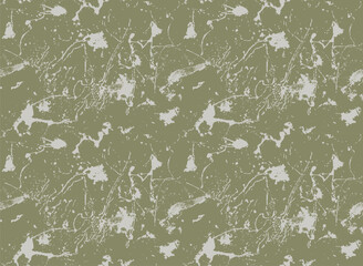 Abstract seamless grunge pattern. Old grey dirty wall with spots and splash of paint. Messy worned monochrome vector background. Suitable for wallpaper design, wrapping paper or fabric