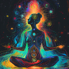 Dimensional Being Meditation "generative" "AI" "Generative AI" 