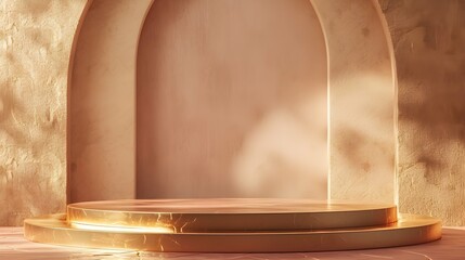 luxury abstract elegant Platform podium background shapes and curtains Geometric product show