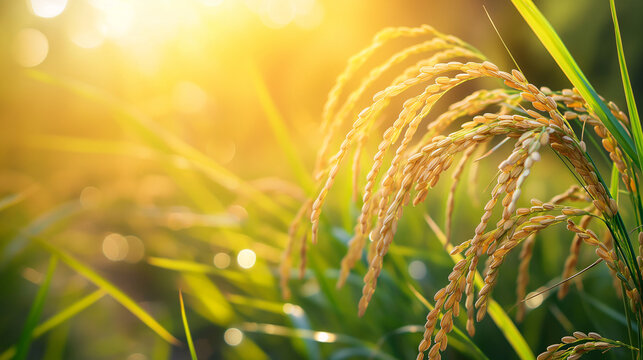Mon Rice Stalks