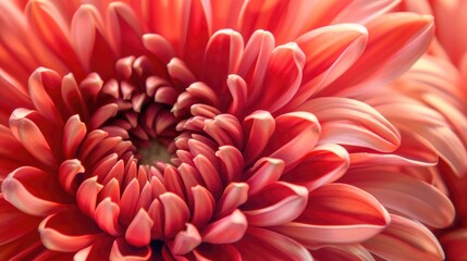 Chrysanthemum flower in close up