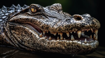photo crocodile Generative AI