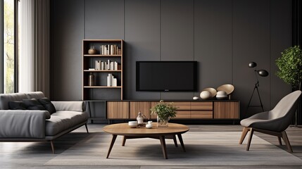 Modern Living Room with Elegant Furniture
