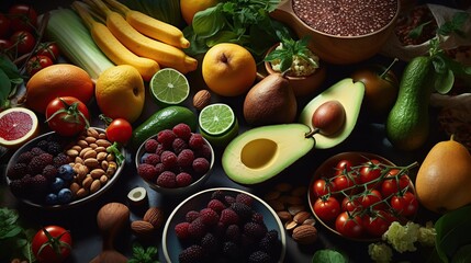 Healthy food selection Generative AI