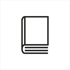 book vector icon line template new