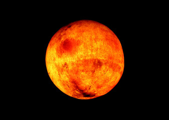 full moon is shown in the night sky.