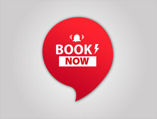 red flat sale web banner for book now  banner and poster