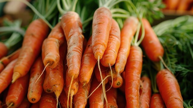 Fresh carrot image for eating