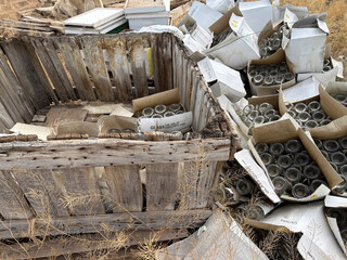 old wine bottles that never made it to production