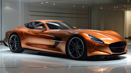 Obraz premium stylish sports car