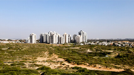 
Israel. Hadera. Mediterranean coast.