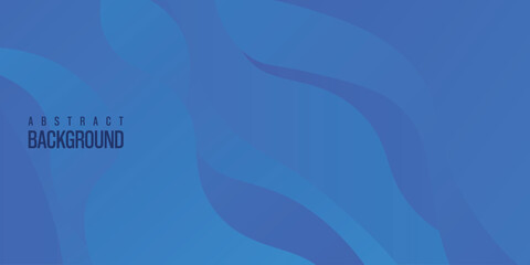 Abstract blue gradient design. Minimal creative background