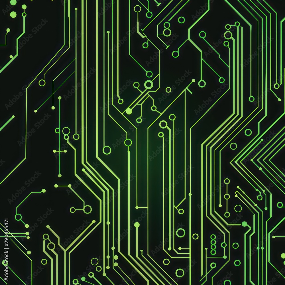 Poster abstract concept vector background scifi pcb trace data transfer design vector illustration