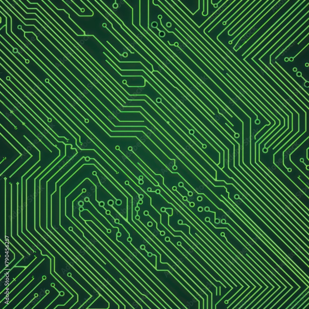 Poster abstract concept vector background scifi pcb trace data transfer design vector illustration