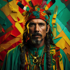Obraz premium Celtic Shaman