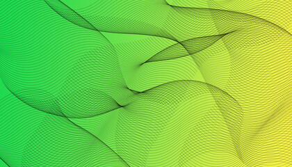 Gradient Abstract Background With Lines