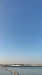 Malabon dike on a hot April summer morning