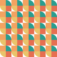 Colorful seamless pattern.Leaves repeat pattern.Abstract background vector wallpaper.