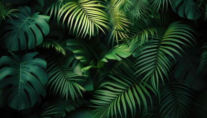 Fototapeta na wymiar Close-up of tropical Spathiphyllum cannifolium as a lush background 🌿✨ Brings vibrant greenery up close!