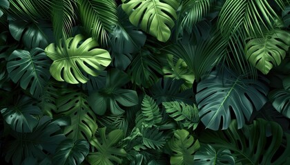 Fototapeta na wymiar Up-close texture of tropical leaf radiates natural beauty 🌿✨ Perfect for adding a touch of lushness to any setting!