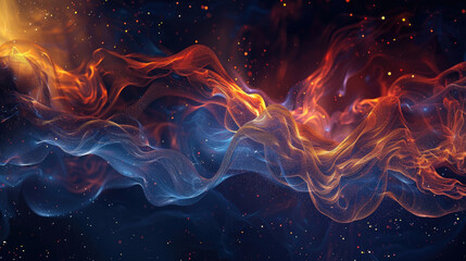 Abstract Fluidity Dynamic Wallpaper Texture