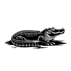 detailed crocodile