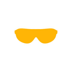yellow sunglasses illustration