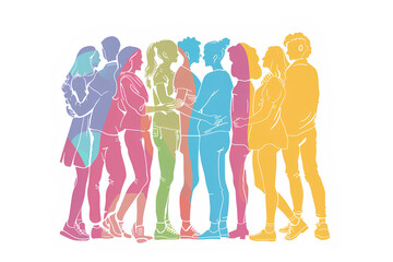 Fototapeta premium LGBTQ問題を考える-6