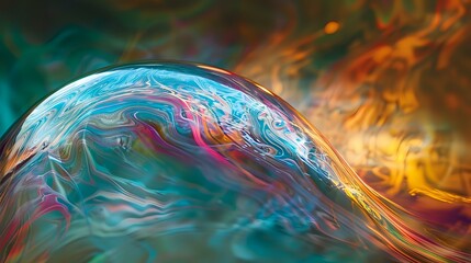 Serpentine Splendor: Vibrant Colors in Motion