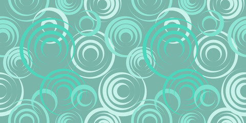 circle pattern seamless Green wallpaper