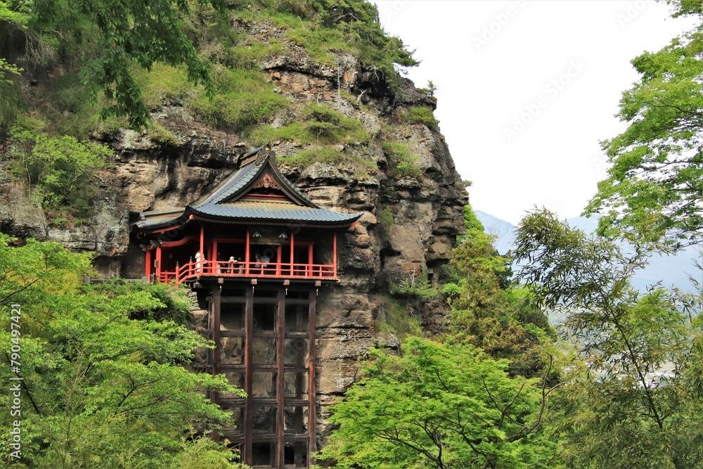 Wall mural japanese temple