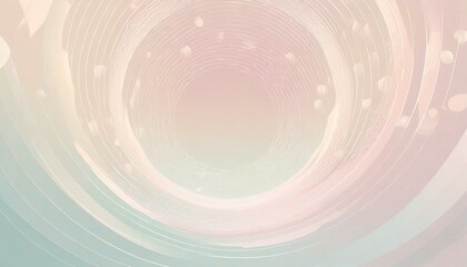 Abstract pattern with Circle in Soft gradient pastel background in sweet color