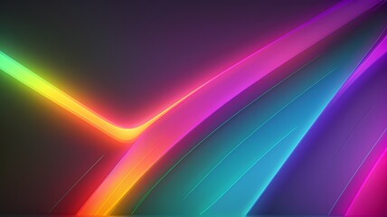 Abstract background colorful neon light 