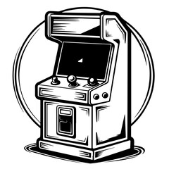 Arcade Machine Outlien