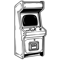 Arcade Machine Outlien