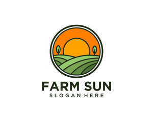 Farm sun logo
