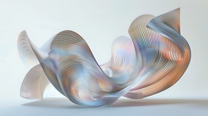 Fluid Structure: Prismatic Beauty and Subtle Light