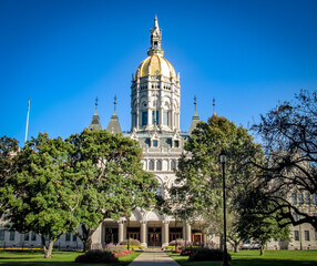 Capitol building in the sunlight