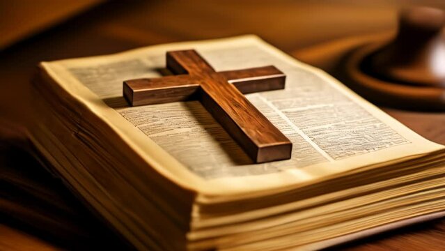  A symbol of faith and knowledge the cross stands as a bookmark in the pages of wisdom
