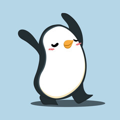 The dancing penguin.