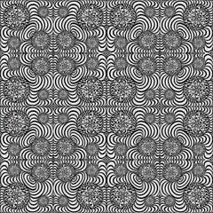 Doodle, abstract style. Abstract. Doodle, black lines make up an image. The lines form a figure with no fixed pattern, black lines.