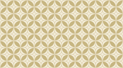 Vector Cream Geometric Pattern Background