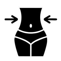 waist reduction icon