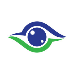 health and eye care logo design