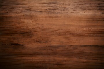 Fototapeta premium uniform moderately dark homogeneous wooden background, horizontal orientation