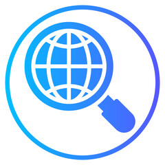 survey gradient icon