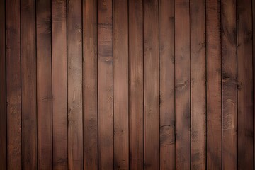 uniform homogeneous wooden brown background of narrow vertical slats