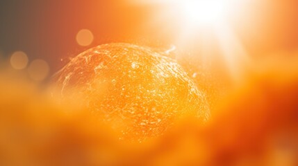 Heatwave hot sun. ,The sun or hot sun,
Orange and red hues fill the sky as the sun dips below the...