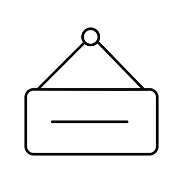 open sign icon with white background vector stock illustration