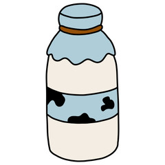 bottle of milk
